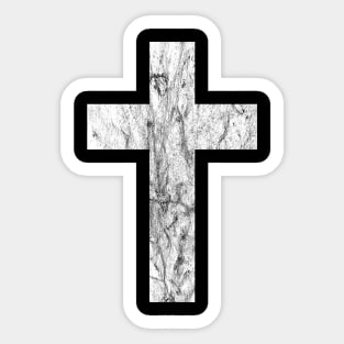 Cross Sticker